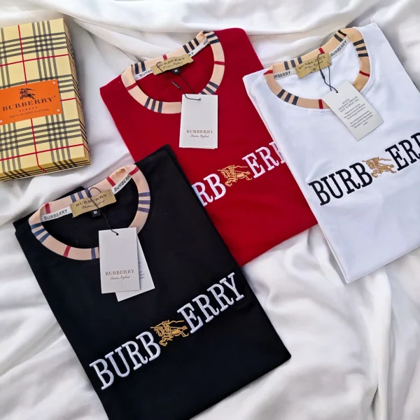 3PC-Black-White-Maroon(Burberry)